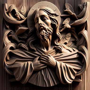 3D model st jesus (STL)